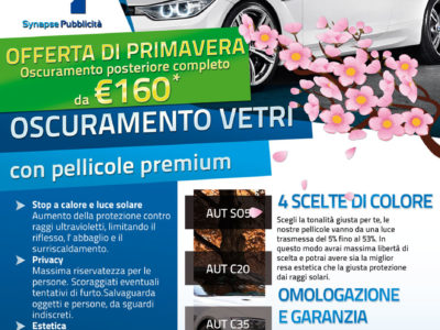 Offerta di Primavera Oscuramento Vetri